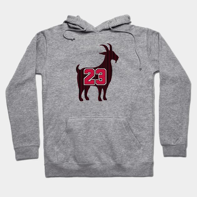 MJ Goat Bulls Hoodie by StadiumSquad